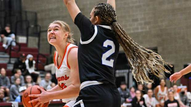 La Jolla Country Day Beaverton girls basketball POA Holiday Classic Leon Neuschwander 29
